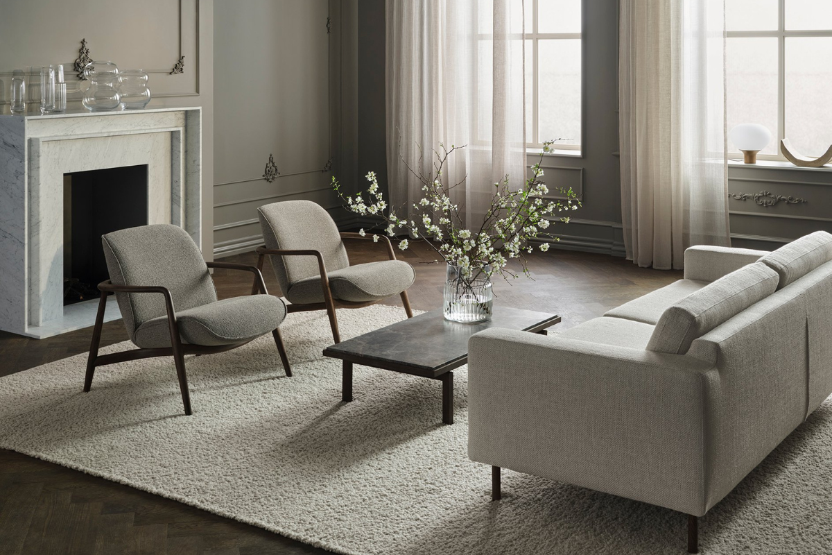 Scandinavia, klassieke sofa van Bolia