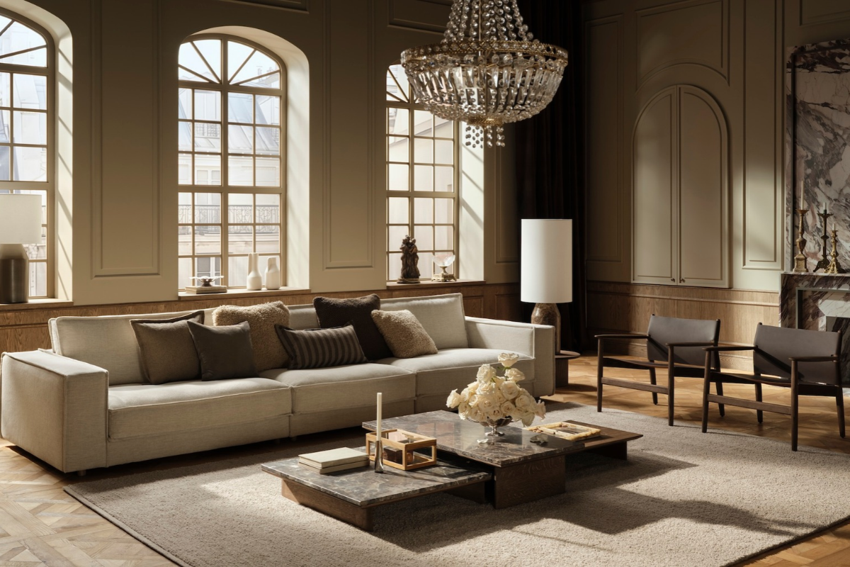 Noora, modulaire sofa van Bolia