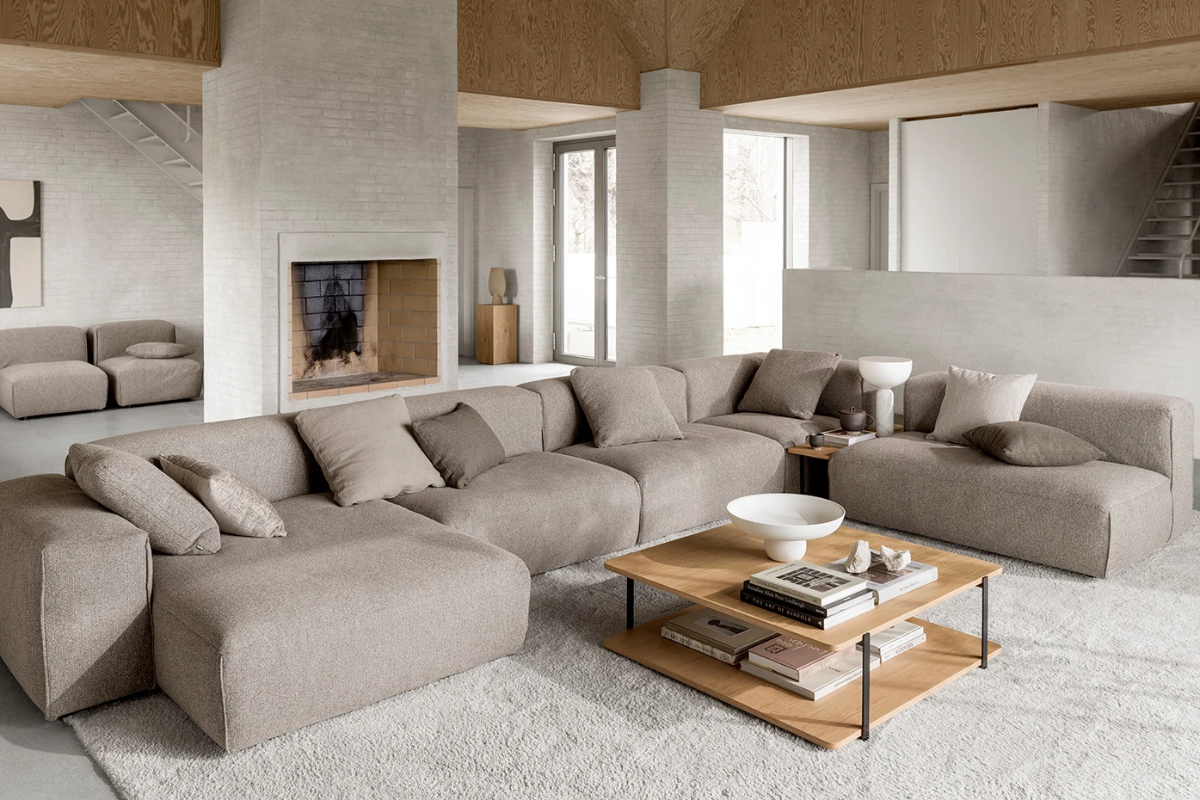 Edda, modulaire sofa van Sits